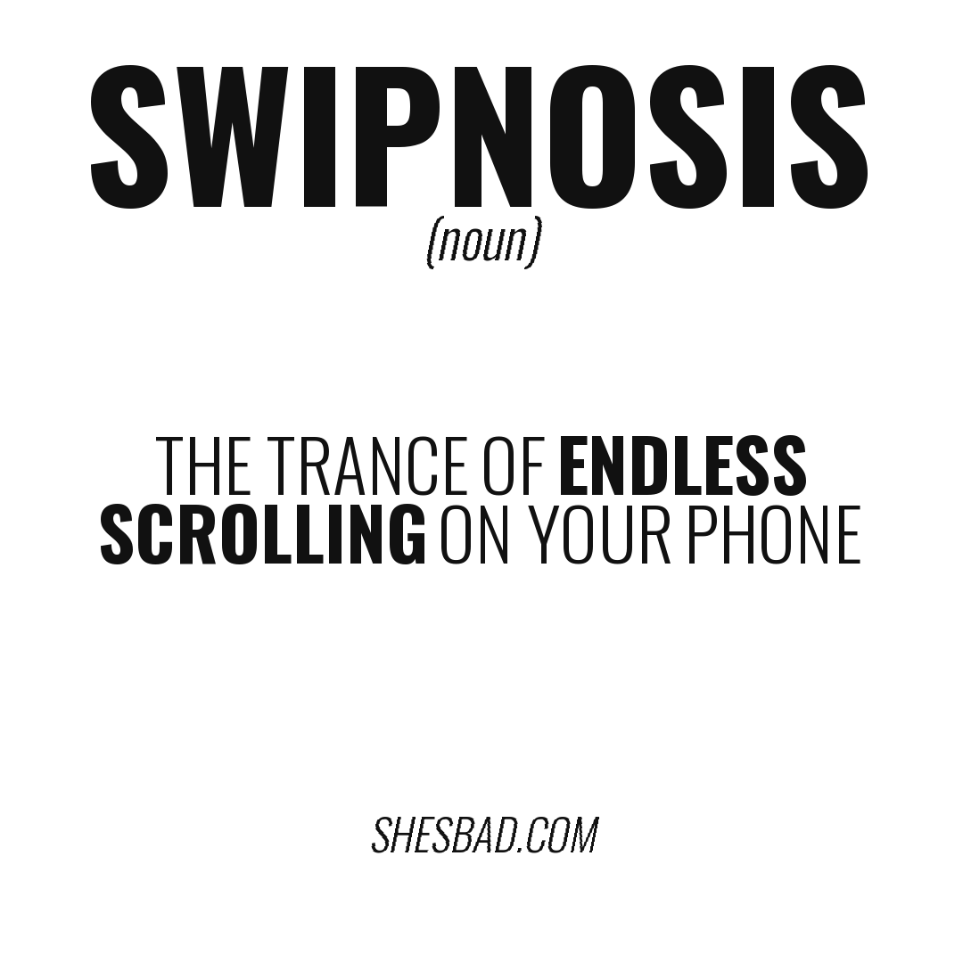 Swipnosis — The trance of endless scrolling on your phone